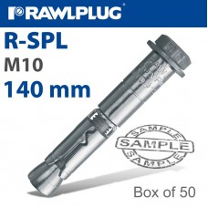 R-SPL SAFETY PLUS - LOOSE BOLT 10X140MM X50 PER BOX